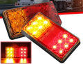 LED стопове за ремарке и каравана 12V – 150x80x22 мм, комплект