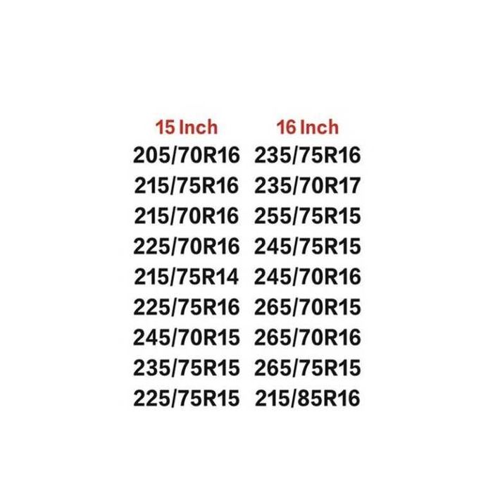 Кожен калъф за резервна гума на джип – 15"/16" – снимка 5