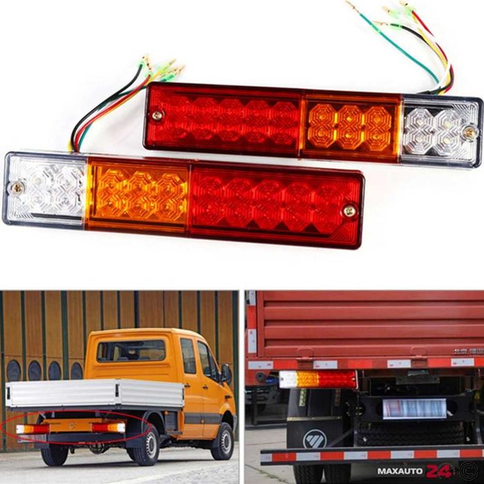LED стопове за ремарке 12V – 2 бр. – снимка 2