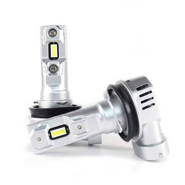 Мини LED крушки H11 Canbus 12V – директен монтаж – снимка 5