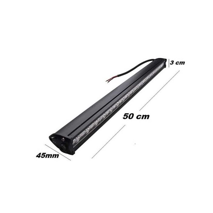 Тънък LED бар 54W с 18 диода – 50 см, 12/24V – снимка 6