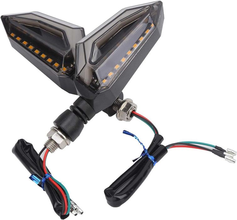 LED мигачи за мотор с дневна светлина – 2 бр. – снимка 3