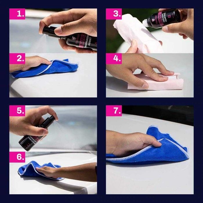 Нано керамично покритие за кола Nano Ceramic Kit – снимка 6