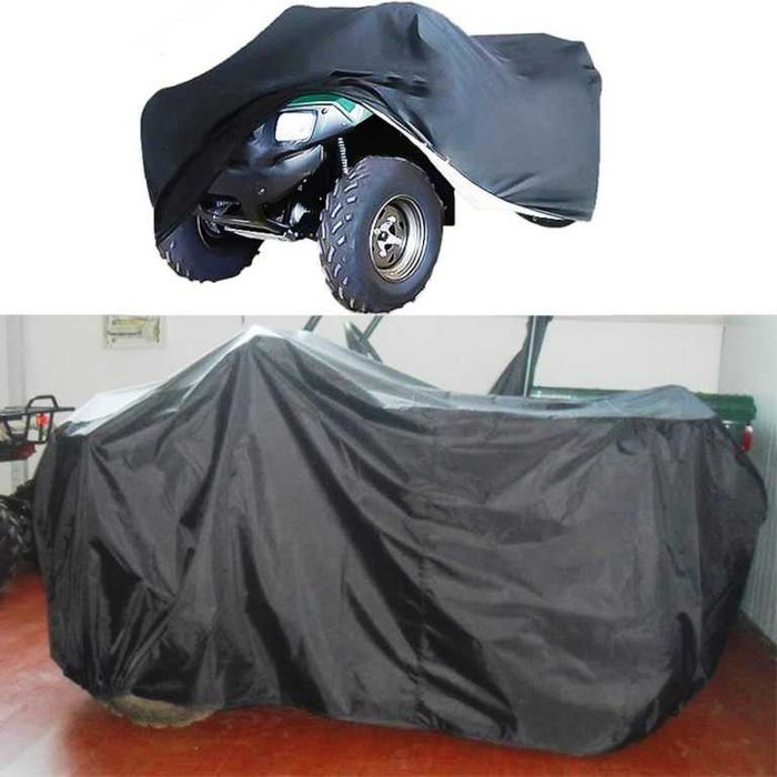 Водоустойчиво покривало за ATV – L, 200x95x106 см – снимка 5