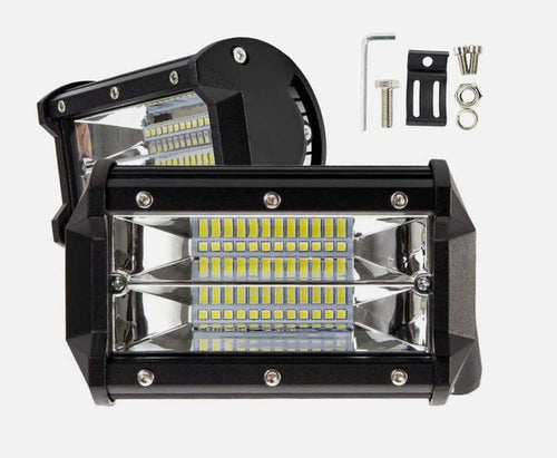 LED бар халоген 72W с алуминиев корпус – универсален – снимка 2