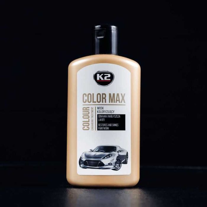 Вакса за полиране K2 Color Max – бяла, 250 мл – снимка 6
