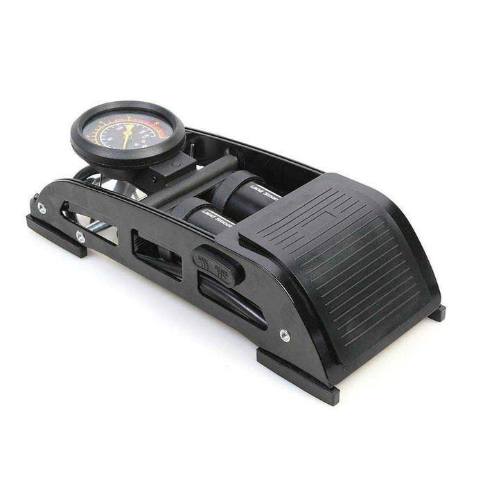 Двубутална крачна помпа с манометър – 10 bar/160 PSI – снимка 2