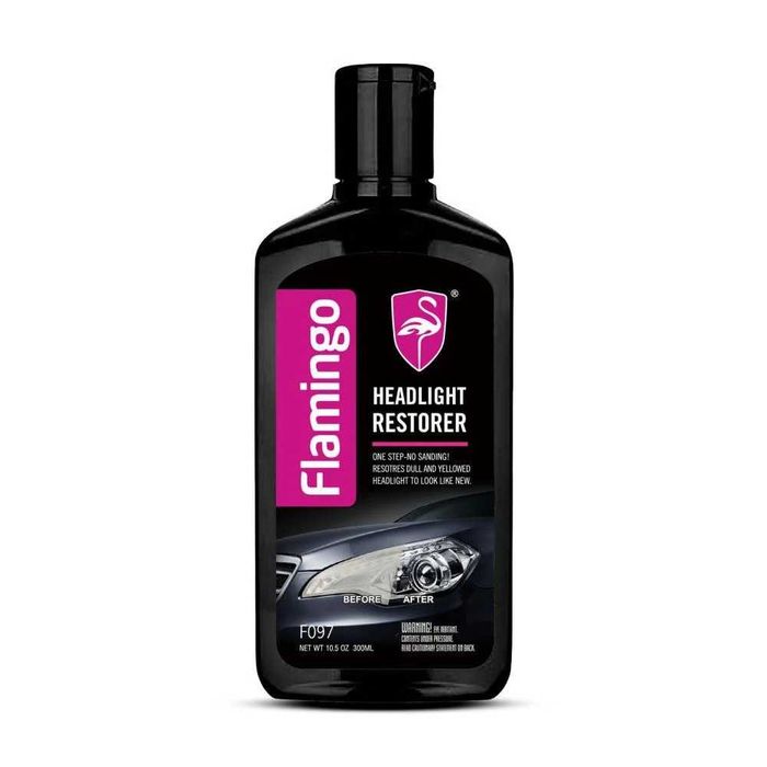 Паста за възстановяване на фарове Flamingo Headlight Restorer – 300 мл – снимка 5