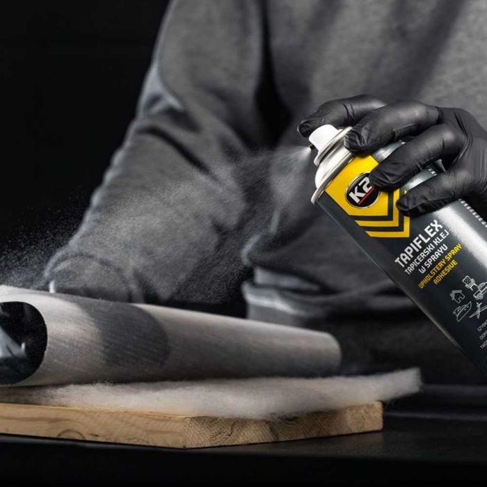 Спрей лепило за тапицерия K2 Tapiflex – 400 мл – снимка 3