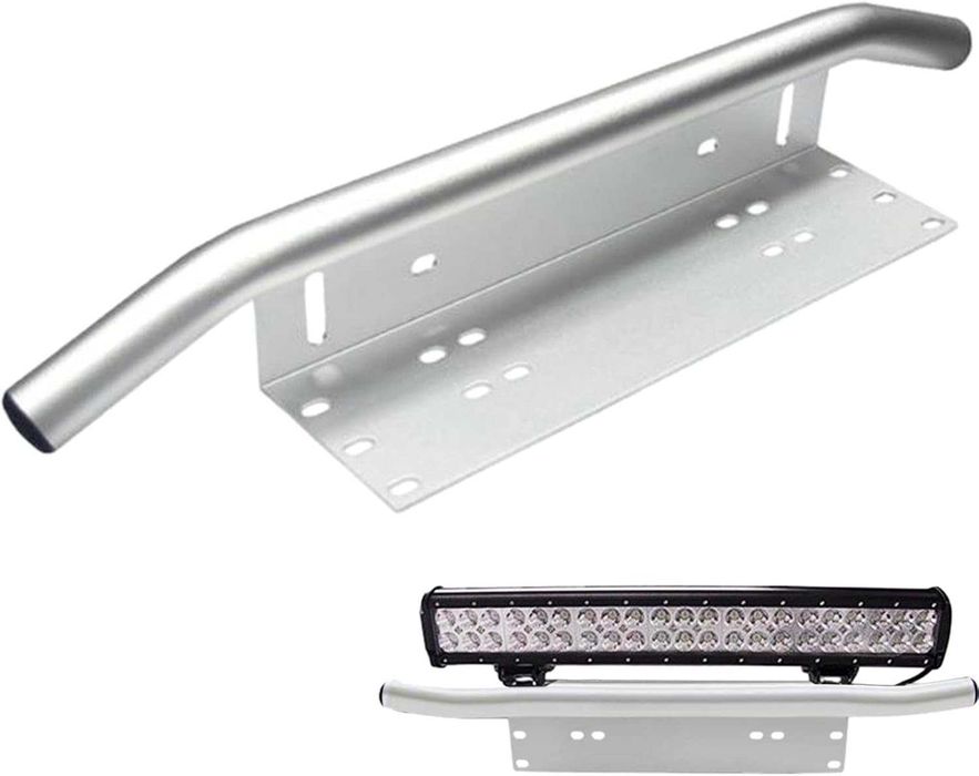 Метална стойка за халогени и LED бар – сива – снимка 6