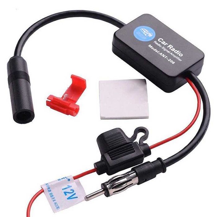 Усилвател за радио антена на кола – 12V, AM/FM