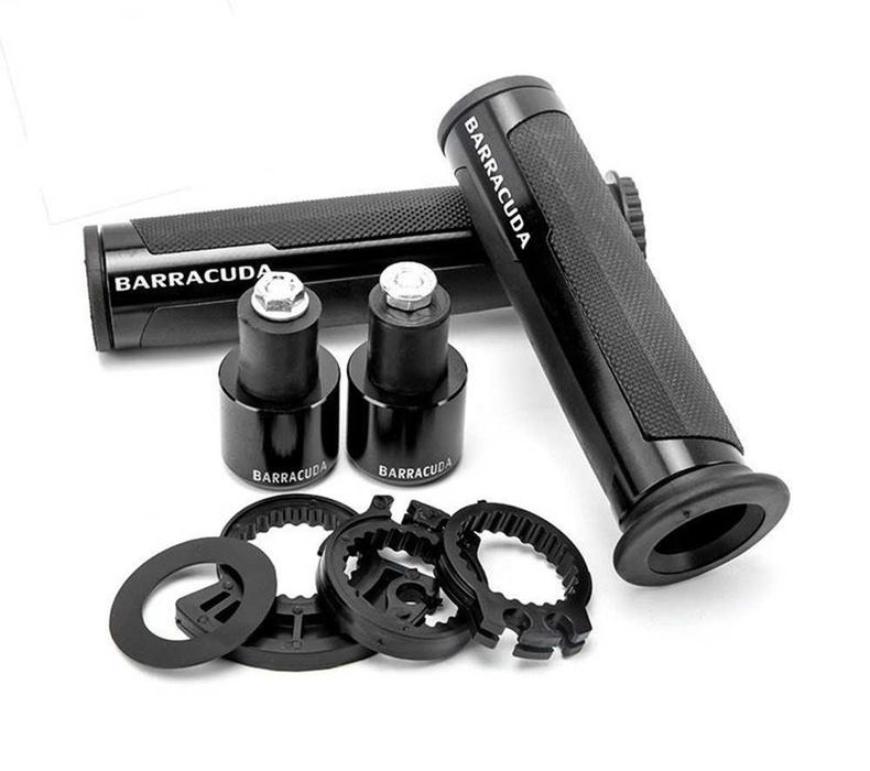 Ръкохватки (грипове) за мотор Barracuda Basic – черни – снимка 2