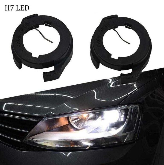Адаптер за LED крушки H7 за VW Passat B5.5, B6 и Ford Kuga