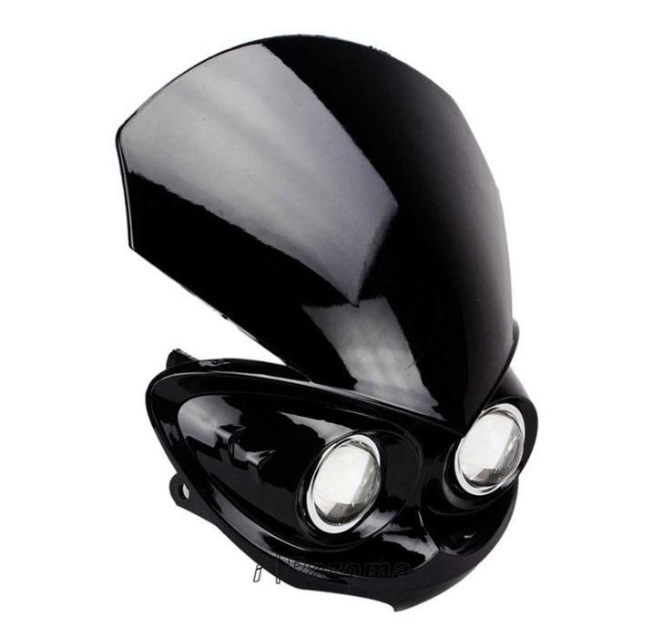 Преден спойлер с фар за мотор – 12V, 55W – снимка 3