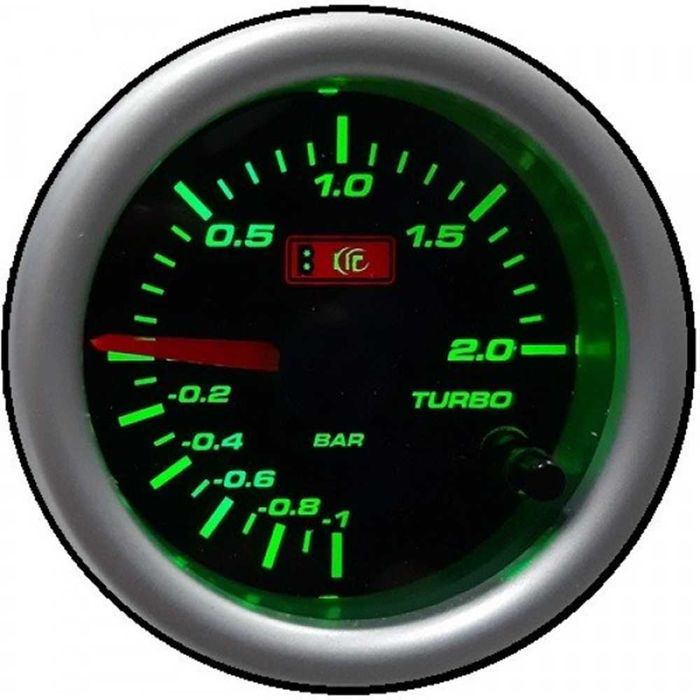 Уред за налягане на турбото Boost Meter – 2 bar, 52 мм, 7 цвята – снимка 4