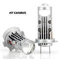 LED крушки H7 Canbus с лупа – 12V, 40W, 12400 lm