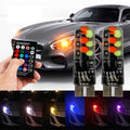 RGB LED крушки с дистанционно – 16 цвята, 4 режима