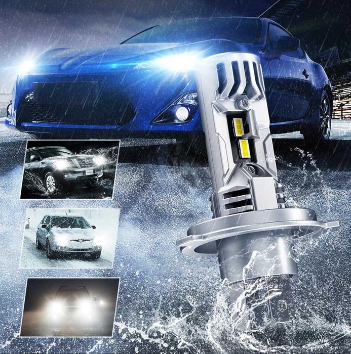Мини LED крушки H4 Canbus 12V – +30% светлина – снимка 8