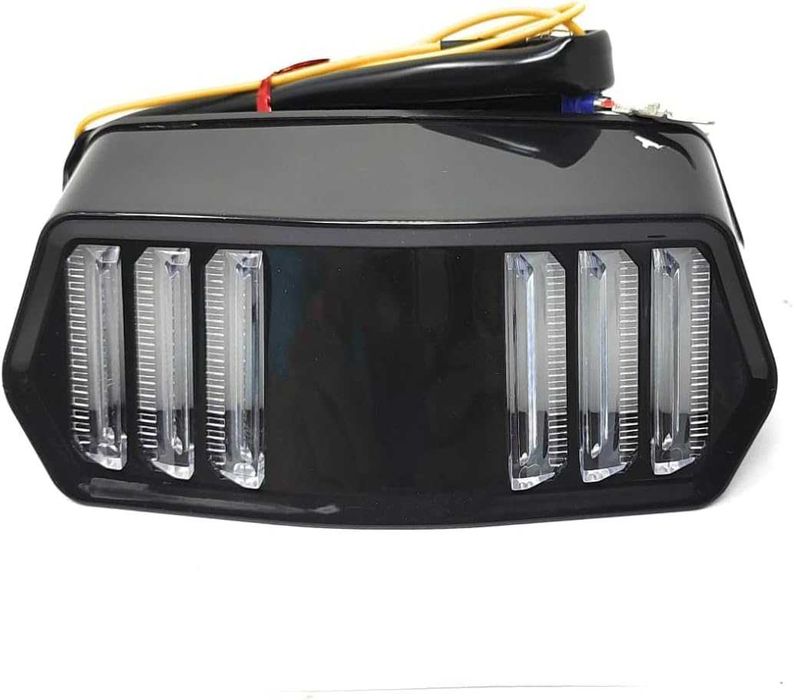 LED стоп за мотор с вградени мигачи – снимка 9