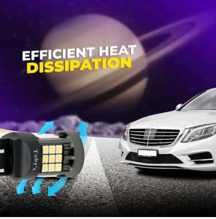 LED габаритни крушки T20 W21/5W Canbus – 12V, 6000K – снимка 4