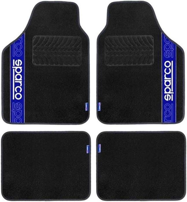Стелки за кола Sparco със сини кантове – универсални