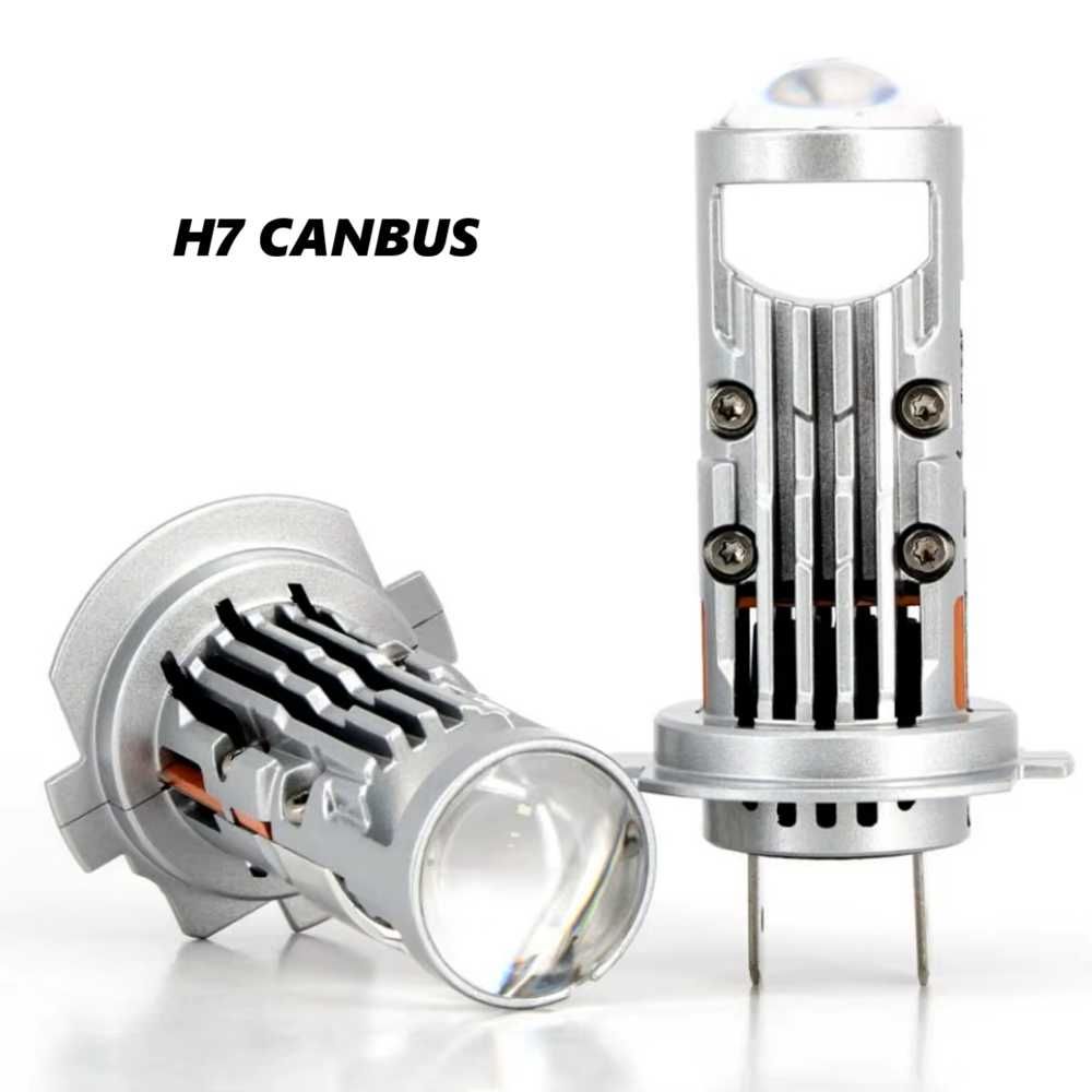 LED диодни крушки за фарове - H7 CANBUS, 12V, 40W, 12400LM - снимка 1