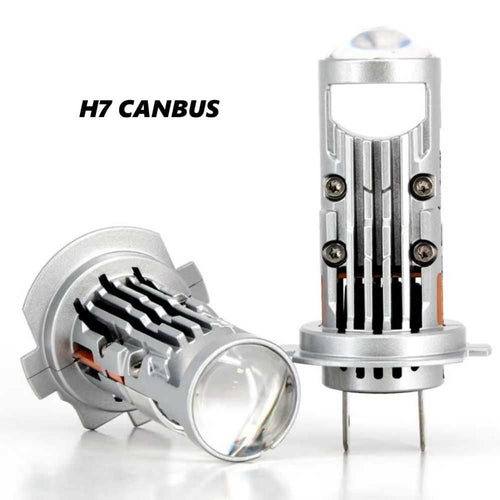 LED диодни крушки за фарове - H7 CANBUS, 12V, 40W, 12400LM - снимка 1