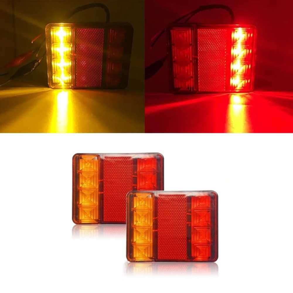 Комплект LED Диодни стопове, 12/24V - 120x95x23 мм, IP65 - снимка 3