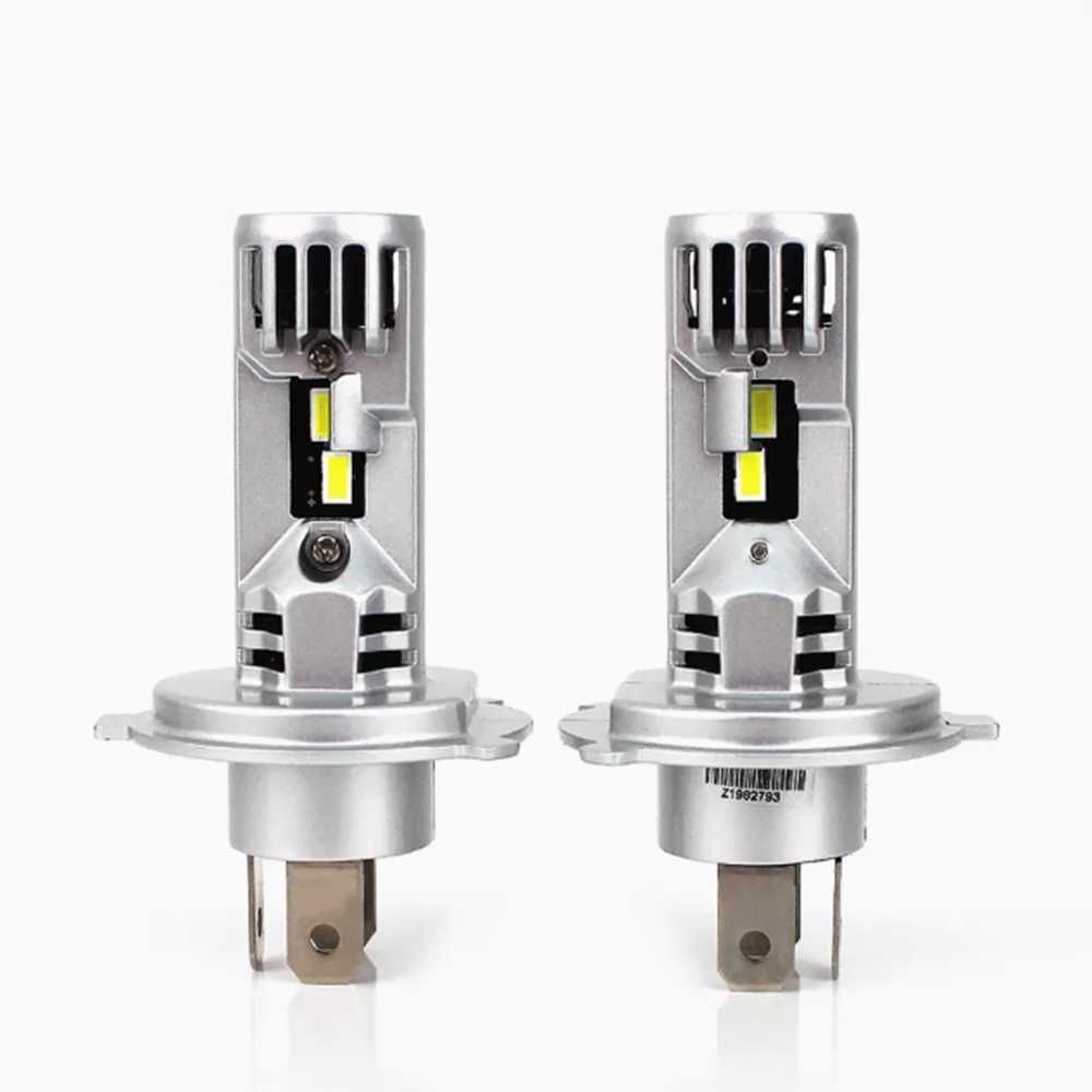 LED 30W Мини Диодни крушки H4, 12V, Canbus - 30% повече светлина. - снимка 2