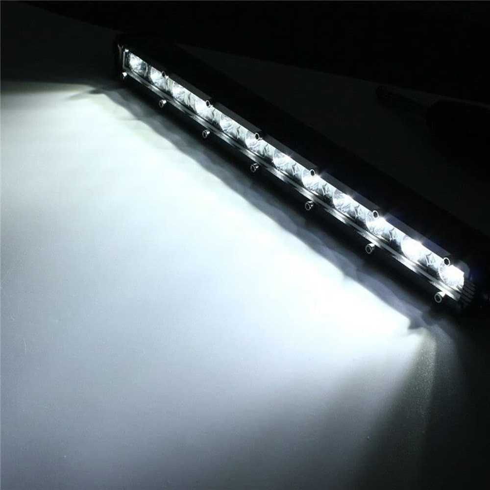 Мини 36W LED бар за осветление с 12 диода - 12/24V - снимка 5
