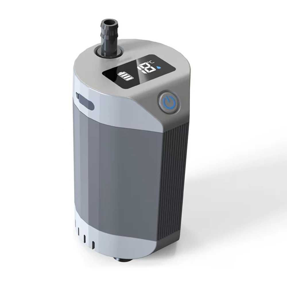 Портативен къмпинг душ с електрическа помпа и акумулаторна батерия 5000 mAh (5V) - снимка 6