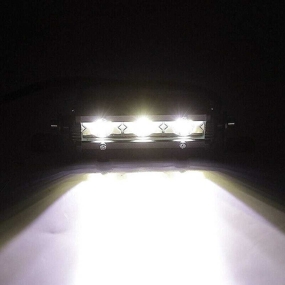 2 броя Мини 9W LED бар за осветление с 3 диода - 12/24V - снимка 7