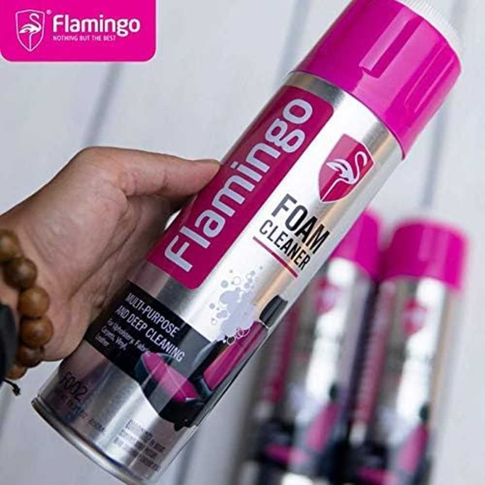 Активна пяна за сухо пранe Flamingo Super Foam 650ml. - снимка 4