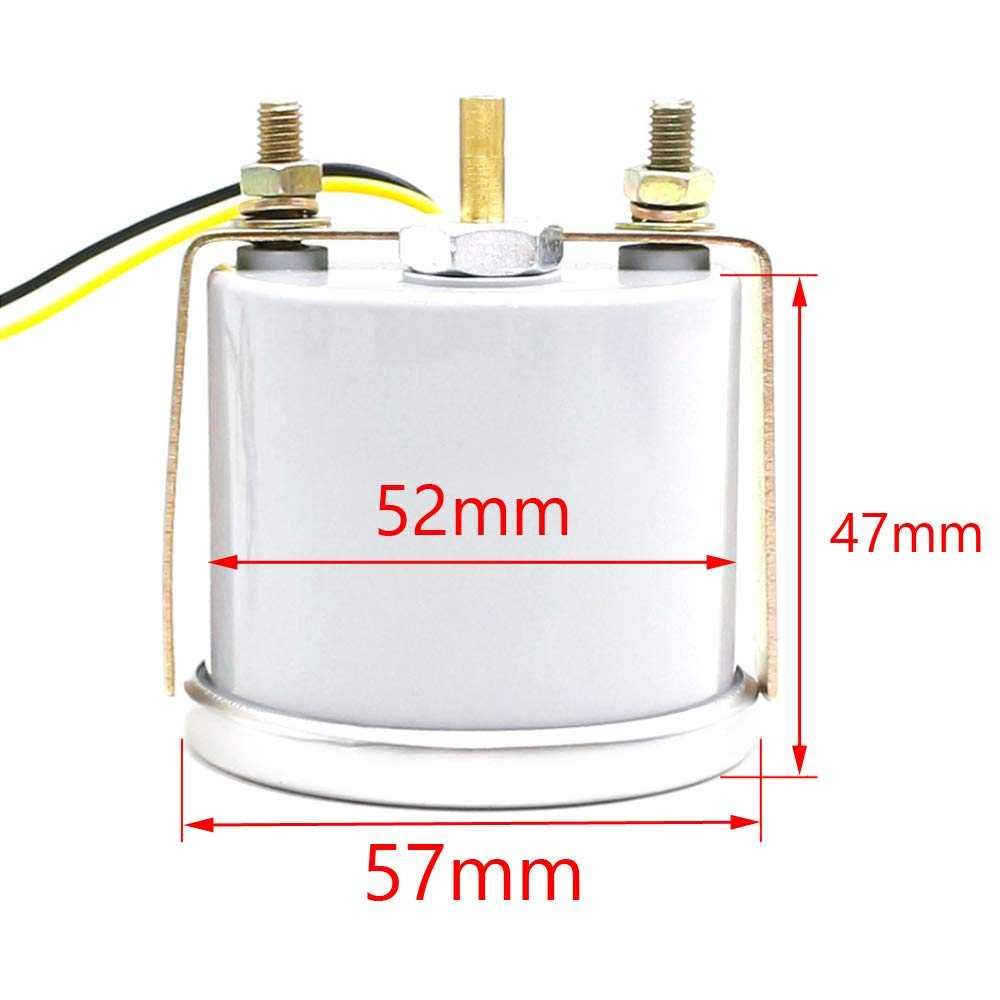 Уред за налягането на турбината Boost Meter - 3 bar/52мм/7 цвята. - снимка 4