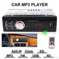 MP3 player за кола Bluetooth USB,SD,AUX,LCD с дистанционно управление. - снимка 1