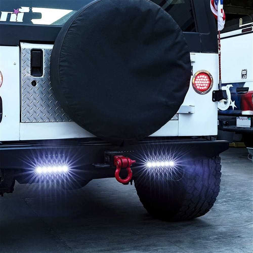 2 броя Мини 18W LED бар за осветление с 6 диода - 12/24V - снимка 2
