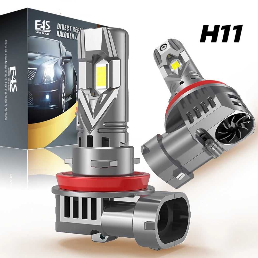Комплект LED Диодни крушки H8/H11 - 12/24V + 300% Светлина. - снимка 1