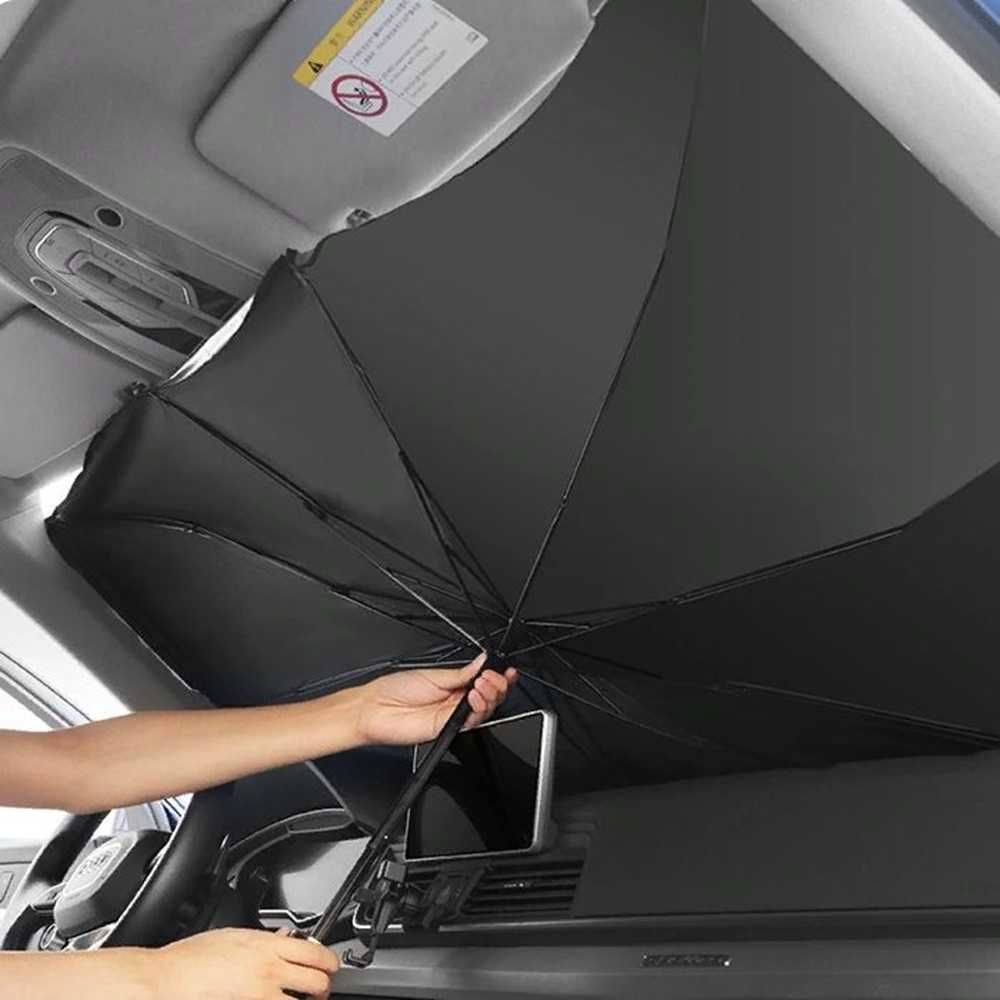 Сенник предно стъкло на автомобил тип Чадър - 125х65см. - снимка 2