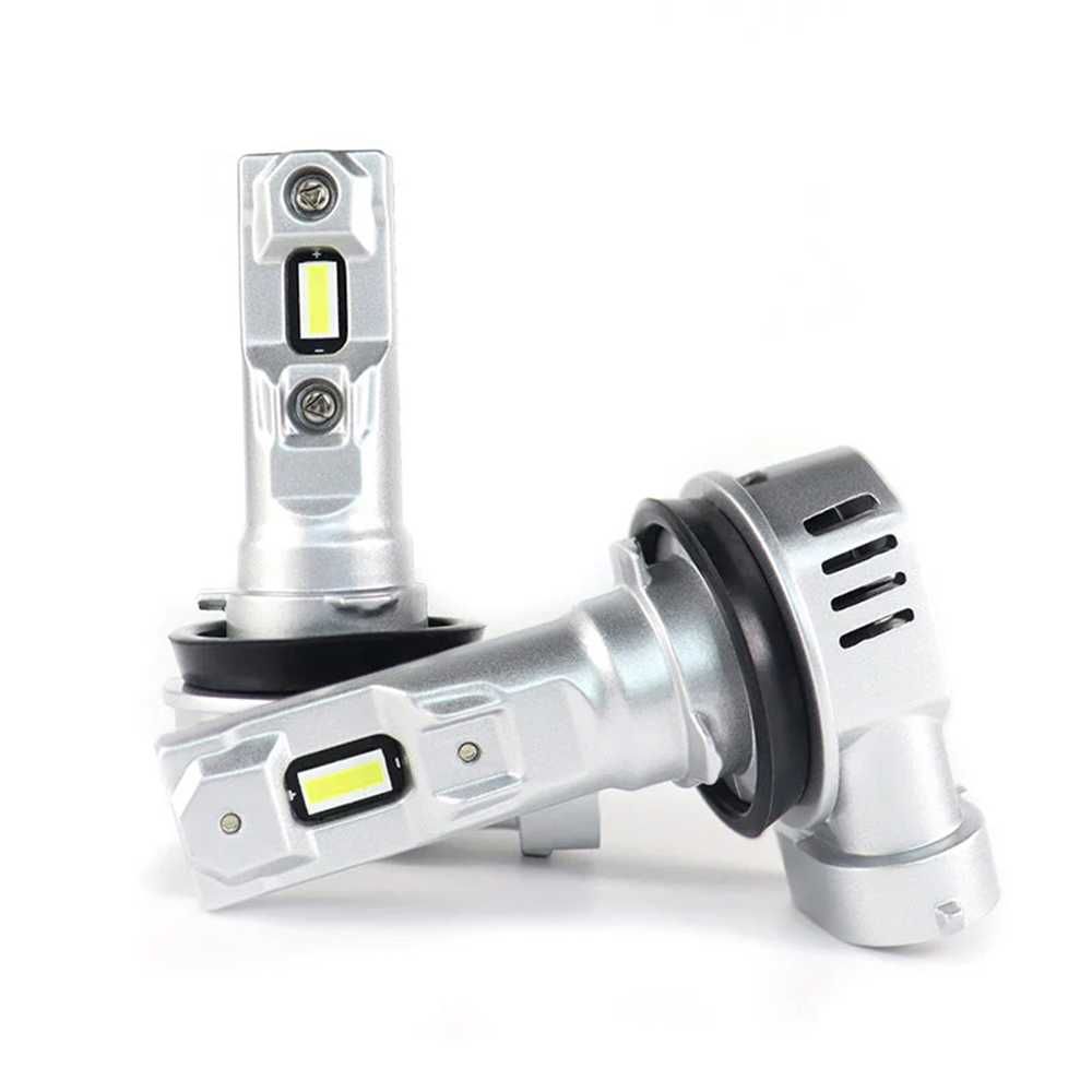 LED Мини Диодни крушки H11, 12V, Canbus с вграден вентилатор. - снимка 5