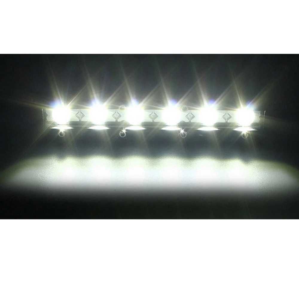 2 броя Мини 18W LED бар за осветление с 6 диода - 12/24V - снимка 5