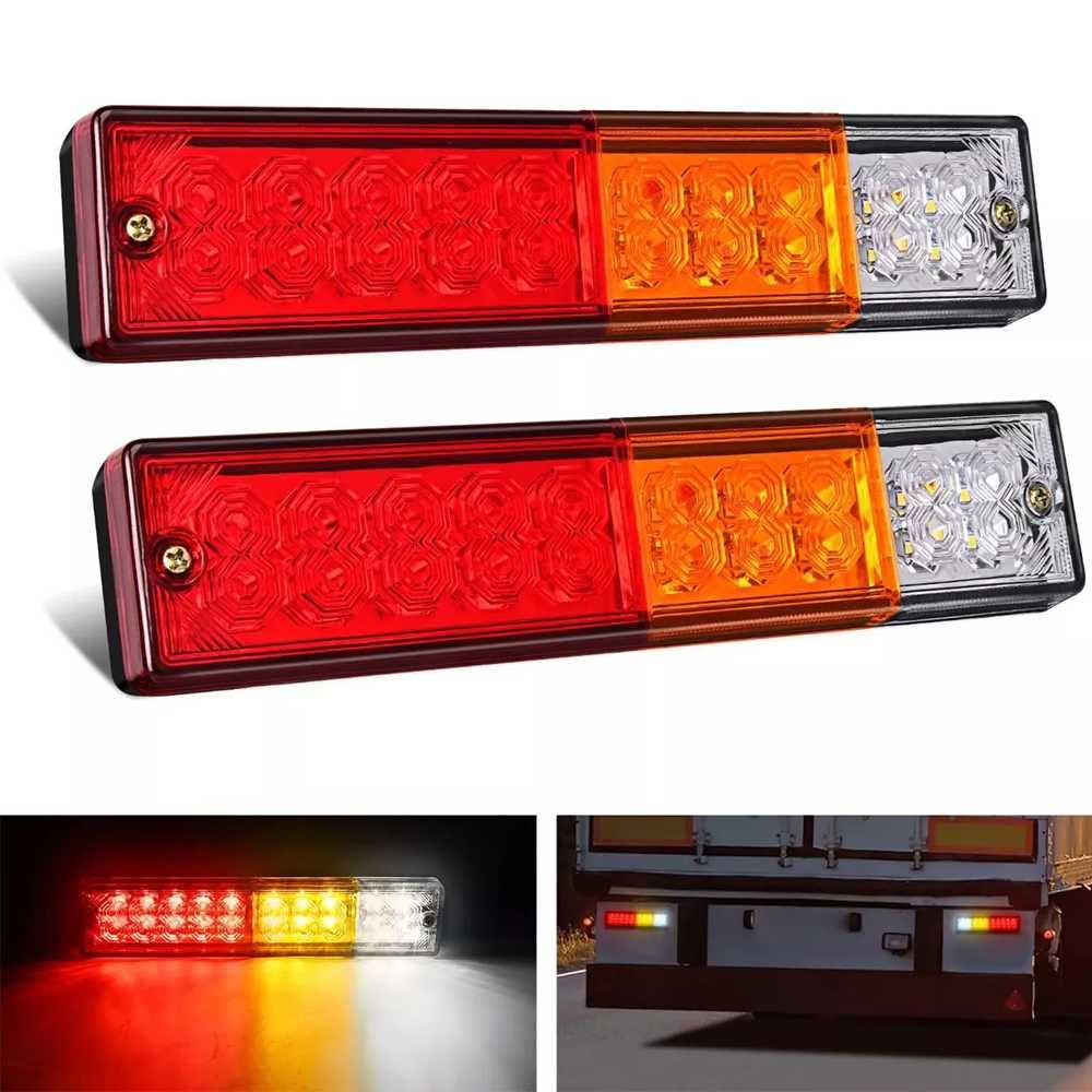 Комплект 2 броя LED диодни стопове за ремарке 12V - снимка 1