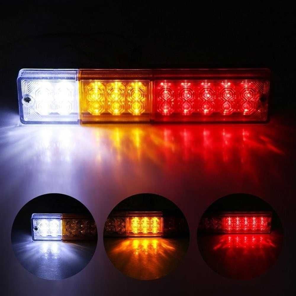 Комплект 2 броя LED диодни стопове за ремарке 12V - снимка 3