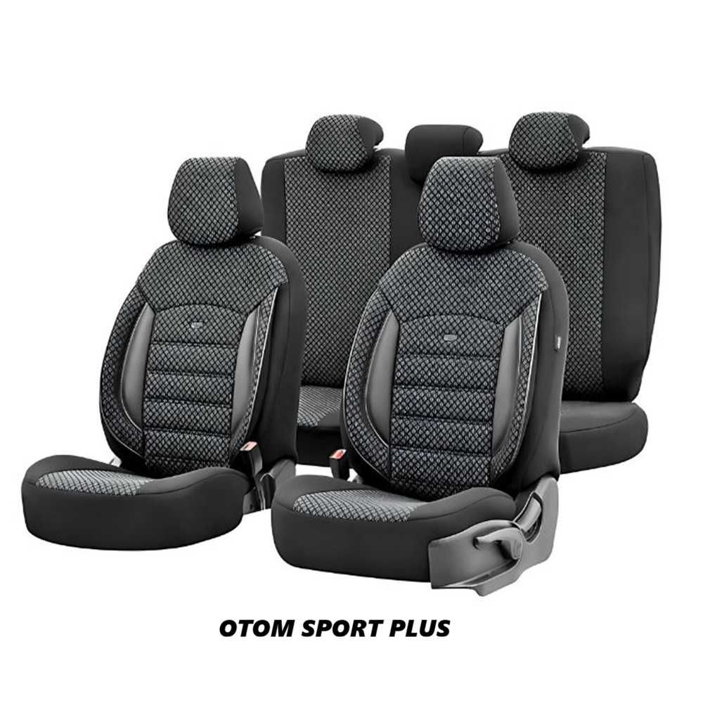 Универсална тапицерия за автомобили - Otom Sport Plus (сиво/черно) - снимка 1