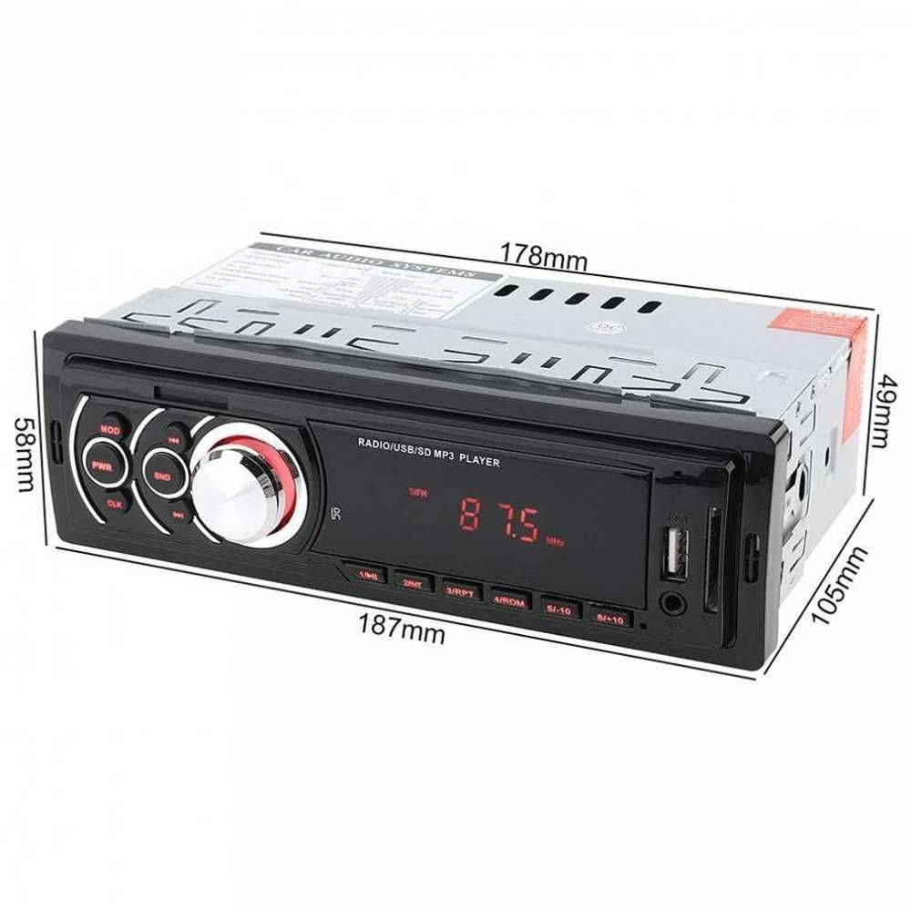 MP3 player за кола Bluetooth USB,SD,AUX,LCD с дистанционно управление. - снимка 5