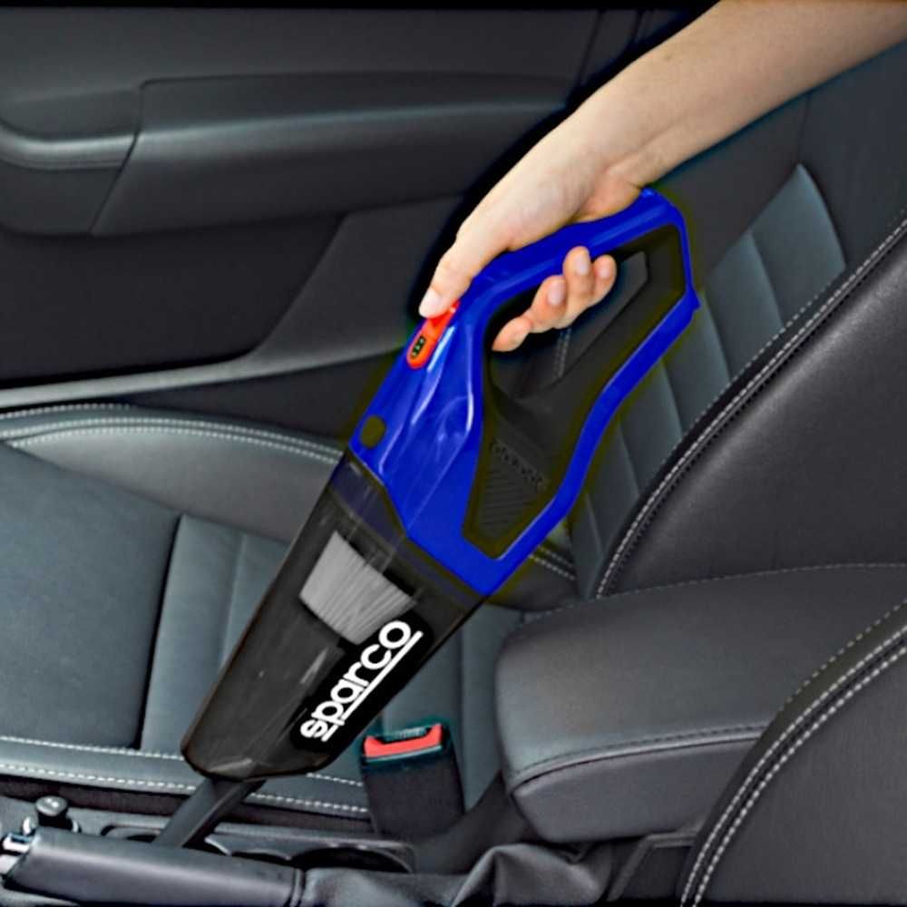Прахосмукачка за кола Sparco с миещ се HEPA филтър - 12V/90w - снимка 8