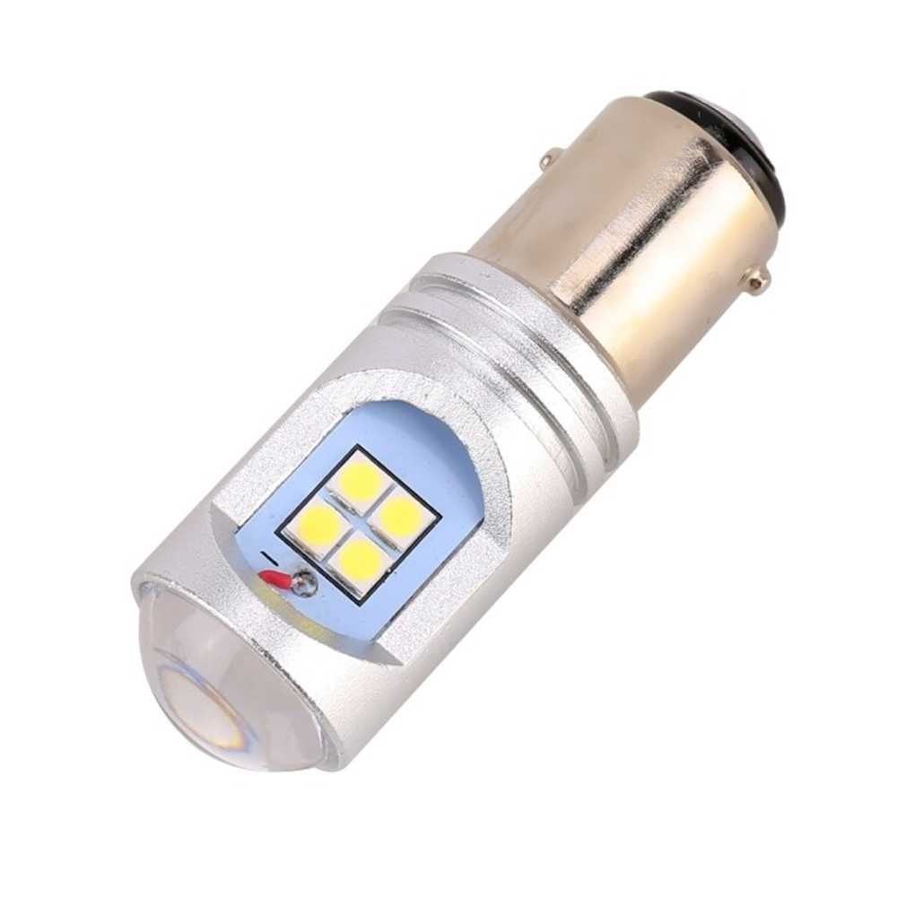 LED диодни крушки с двойна светлина - P21/5W, BA15D Canbus Error Free. - снимка 6