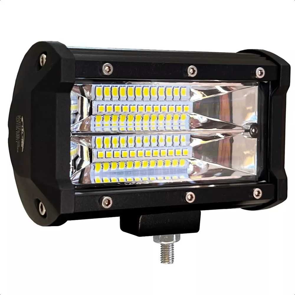 Универсален 72W LED бар/халоген с алуминиев корпус. - снимка 1