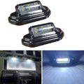 Комплект 2 броя LED светлини за регистрационен номер 12/24V - снимка 1