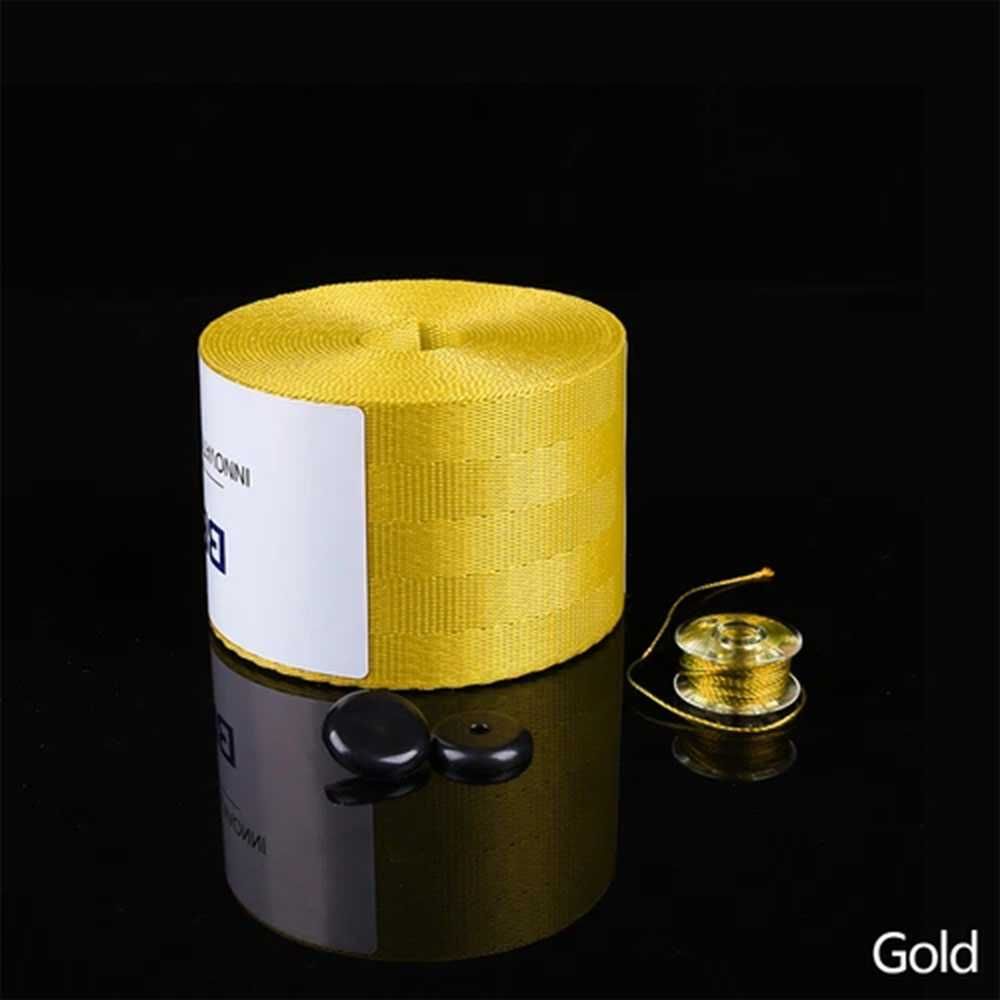 Универсални цветни ленти за предпазни колани 3.6 метра - 8 цвята. - снимка 8