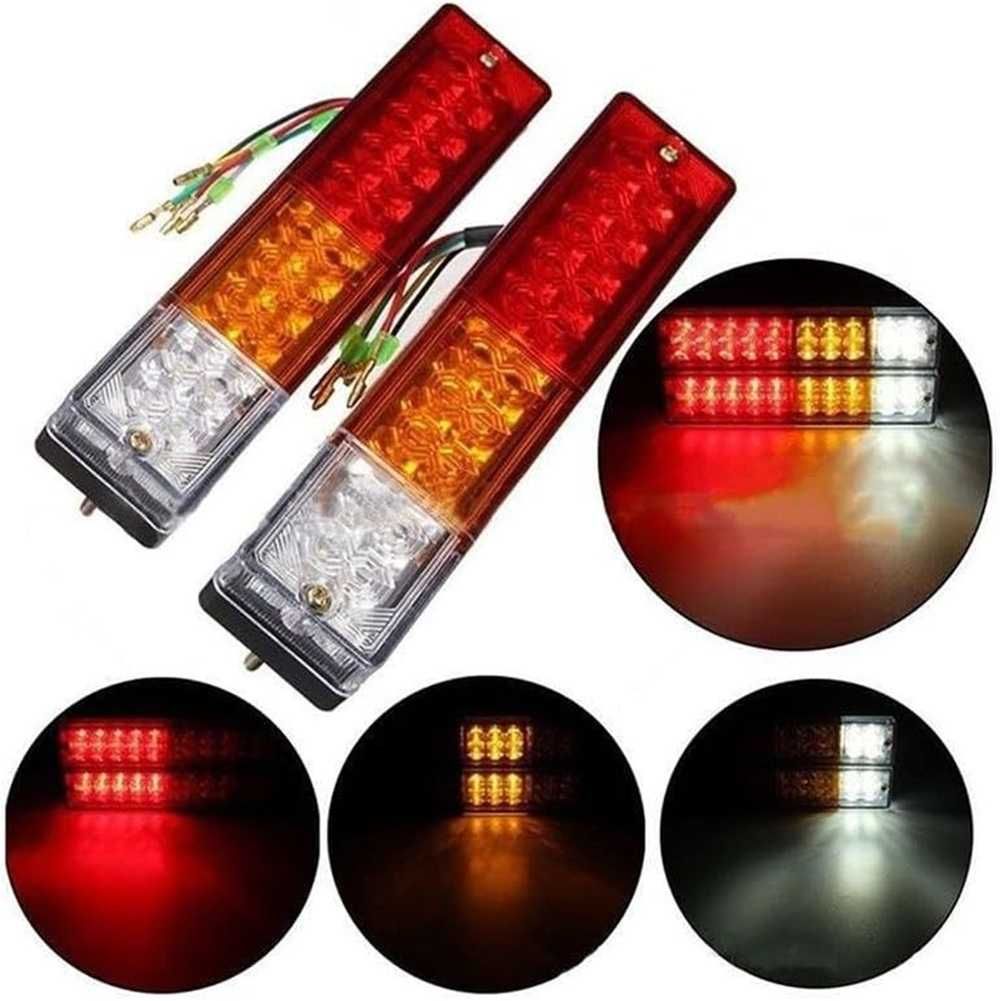 Комплект 2 броя LED диодни стопове за ремарке 12V - снимка 4